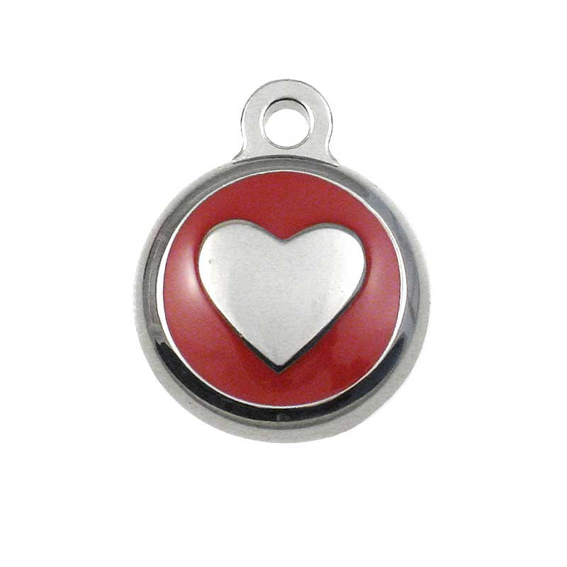 Tiny Heart Jewelry Tag, - Lucky Pet